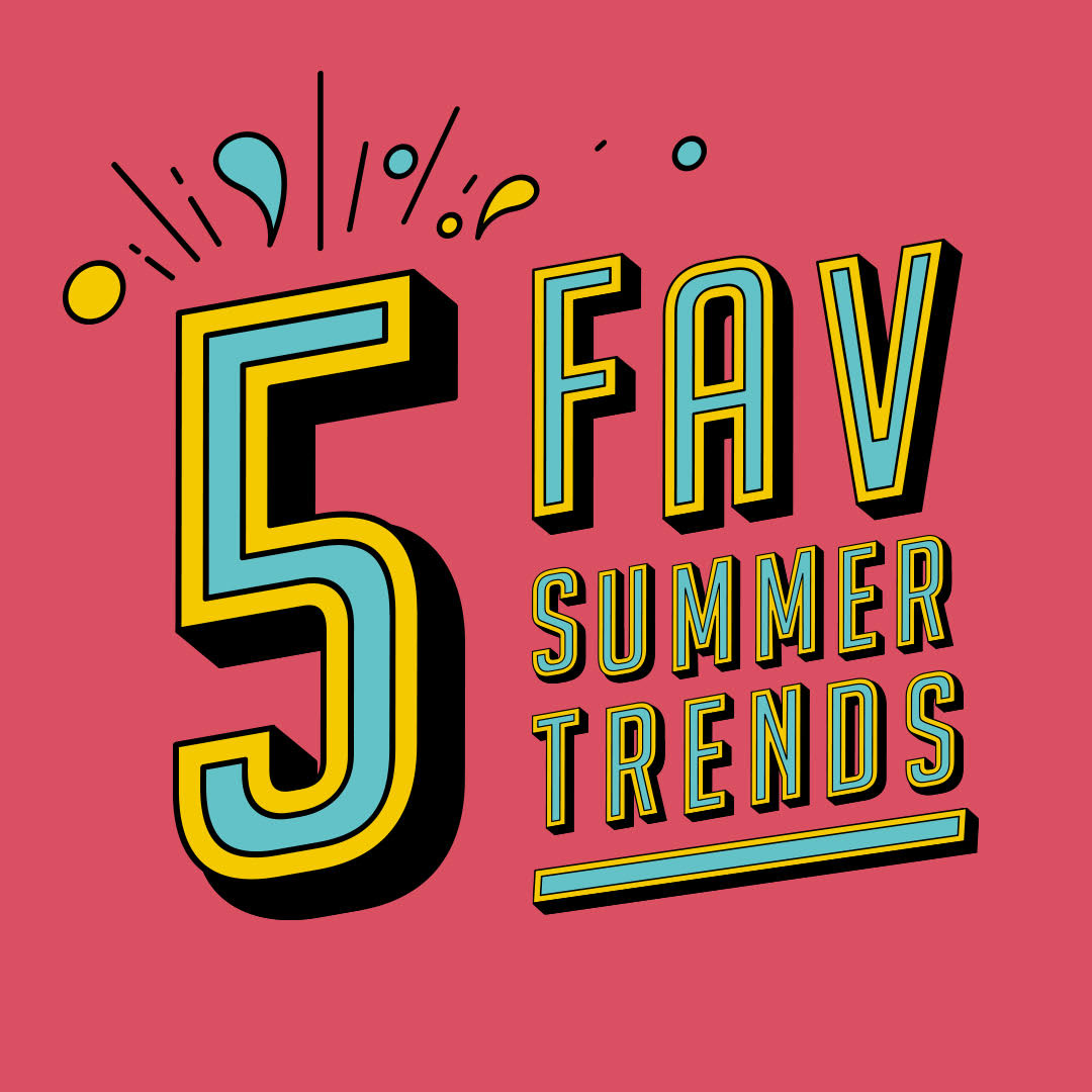 5 of our Fav Make-up Trends from Summer 2018