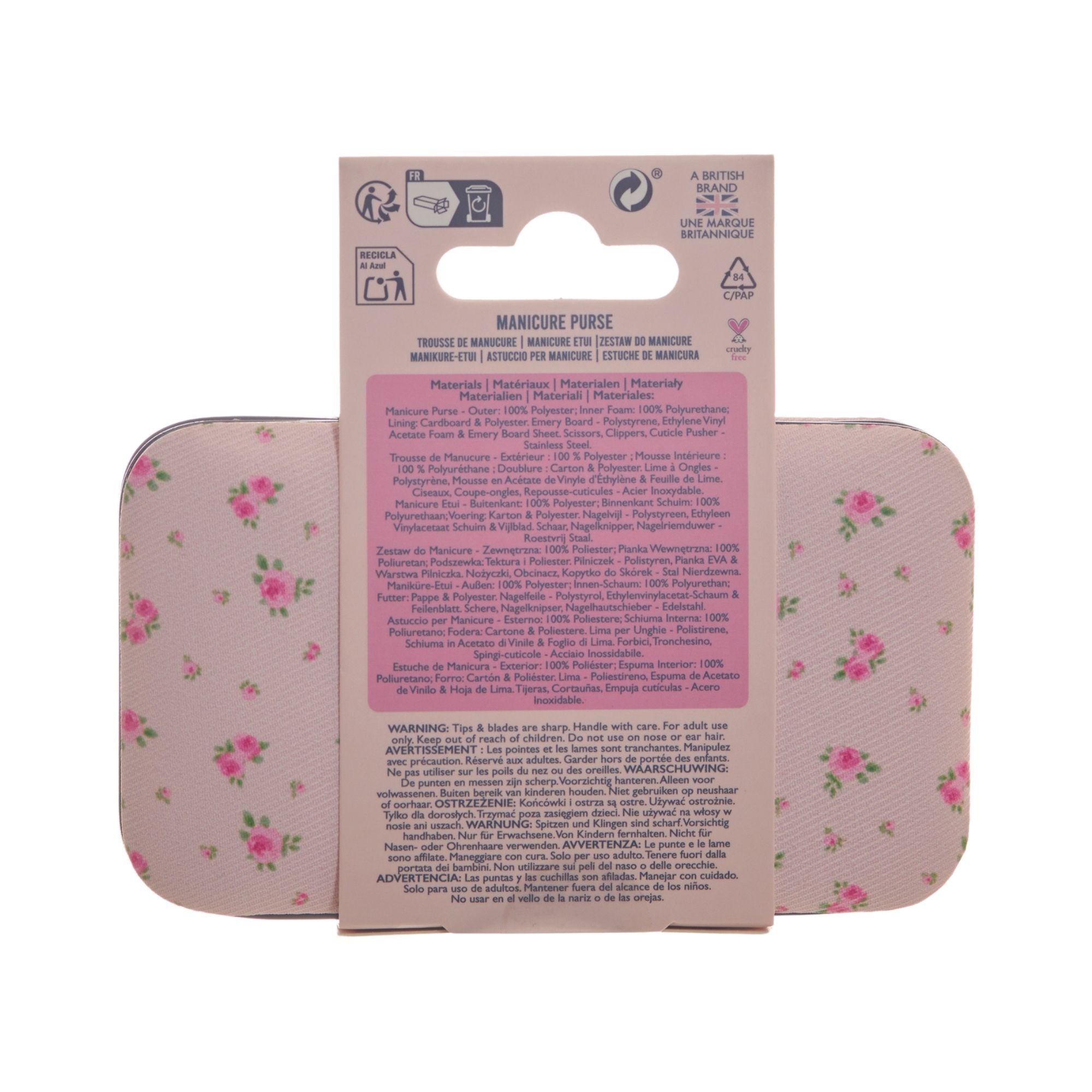 Rose Manicure Purse
